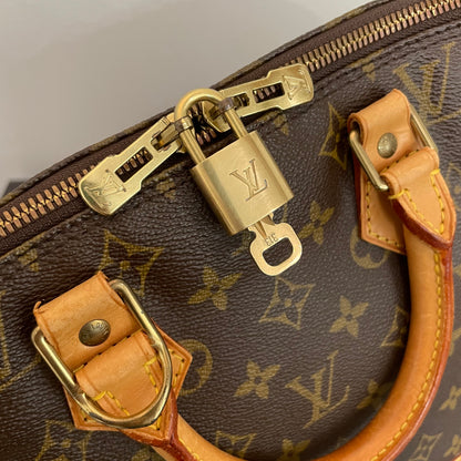 SOLD! Louis Vuitton Monogram Alma with Lock & Key