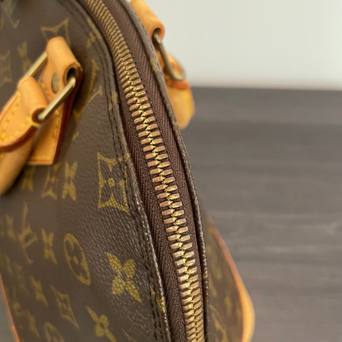 SOLD! Louis Vuitton Monogram Alma with Lock & Key