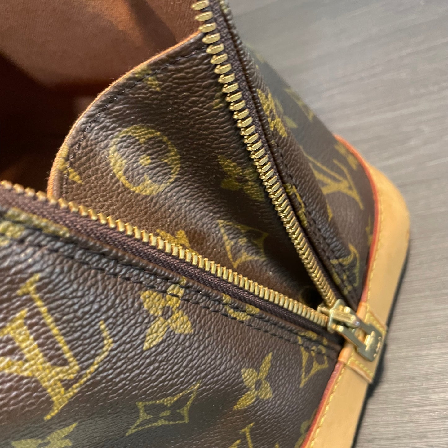 SOLD! Louis Vuitton Monogram Alma with Lock & Key