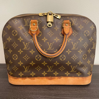 SOLD! Louis Vuitton Monogram Alma with Lock & Key