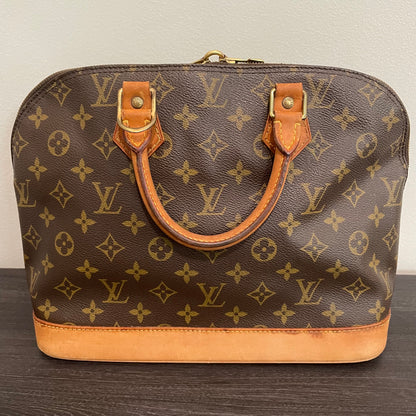 SOLD! Louis Vuitton Monogram Alma with Lock & Key