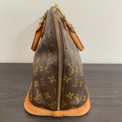 SOLD! Louis Vuitton Monogram Alma with Lock & Key