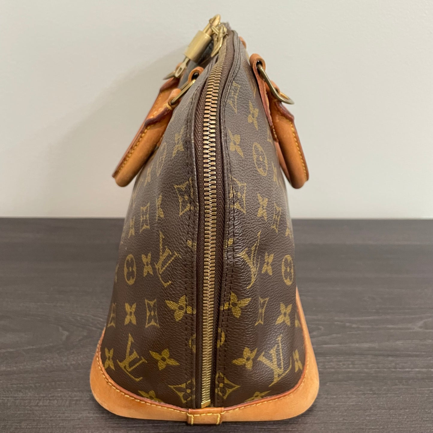 SOLD! Louis Vuitton Monogram Alma with Lock & Key