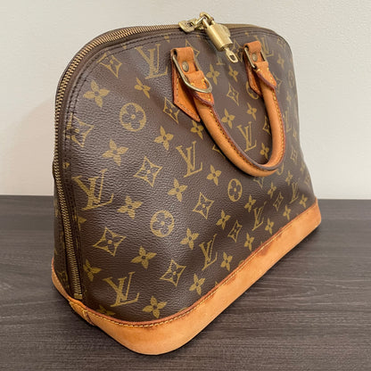 SOLD! Louis Vuitton Monogram Alma with Lock & Key