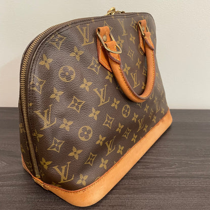 SOLD! Louis Vuitton Monogram Alma with Lock & Key