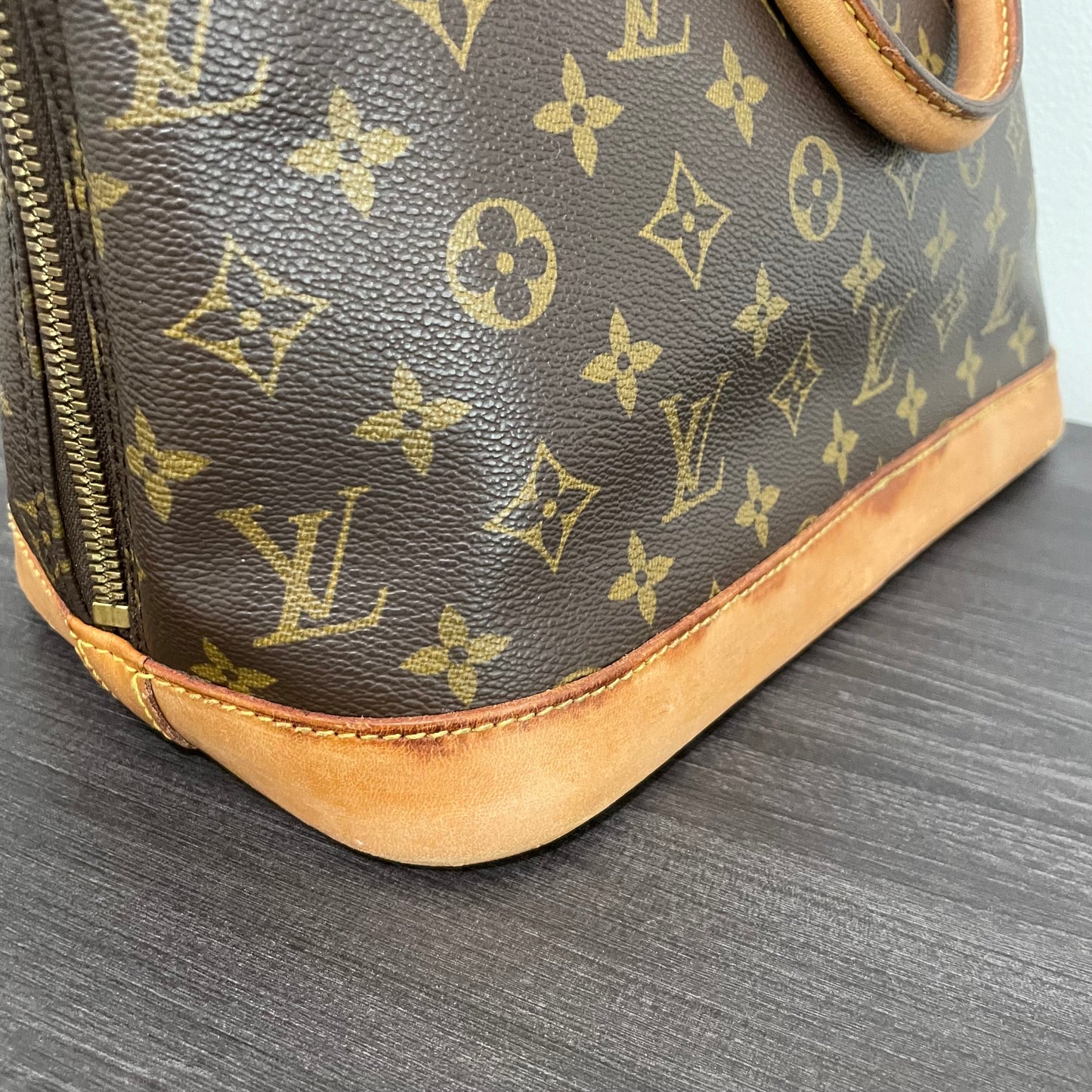 SOLD! Louis Vuitton Monogram Alma with Lock & Key