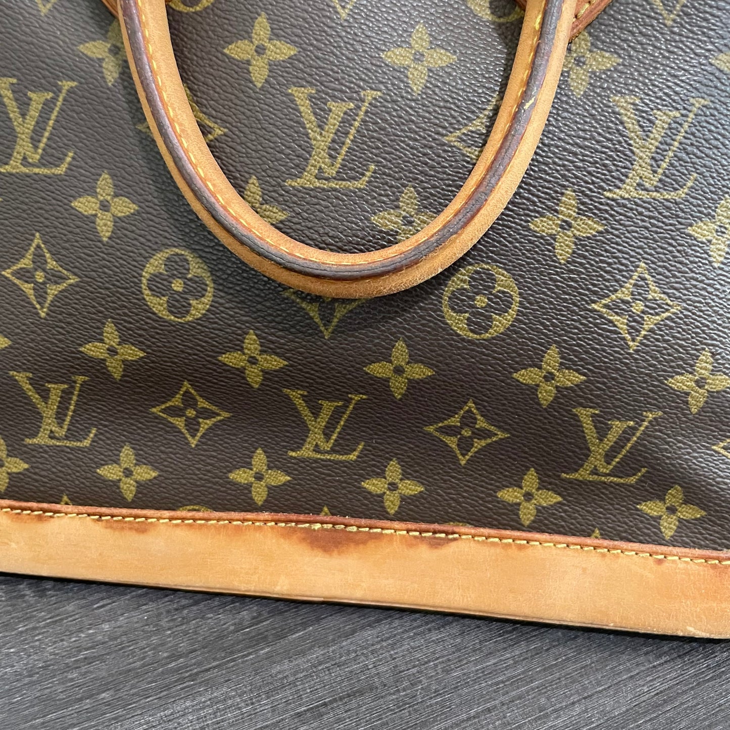 SOLD! Louis Vuitton Monogram Alma with Lock & Key