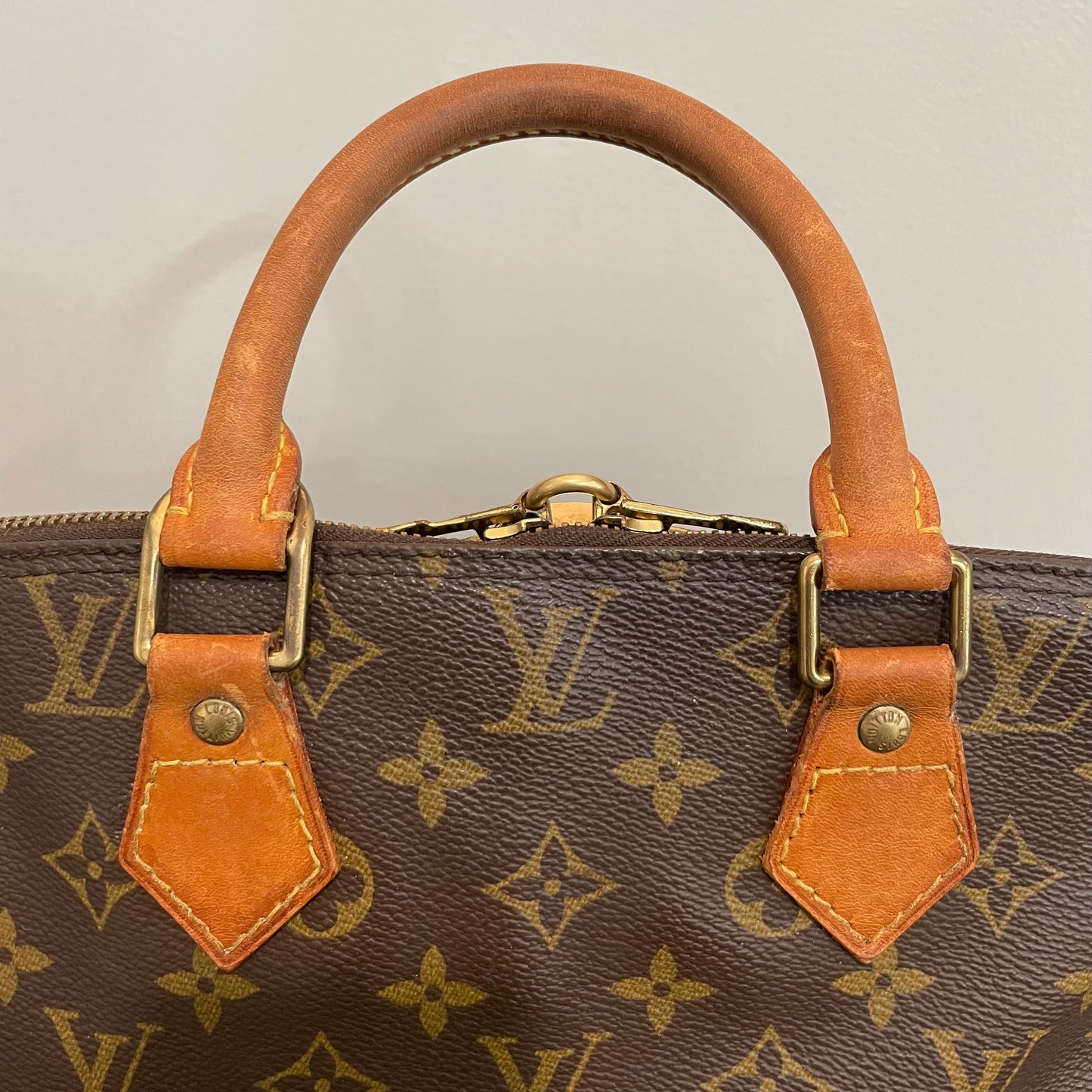 SOLD! Louis Vuitton Monogram Alma with Lock & Key