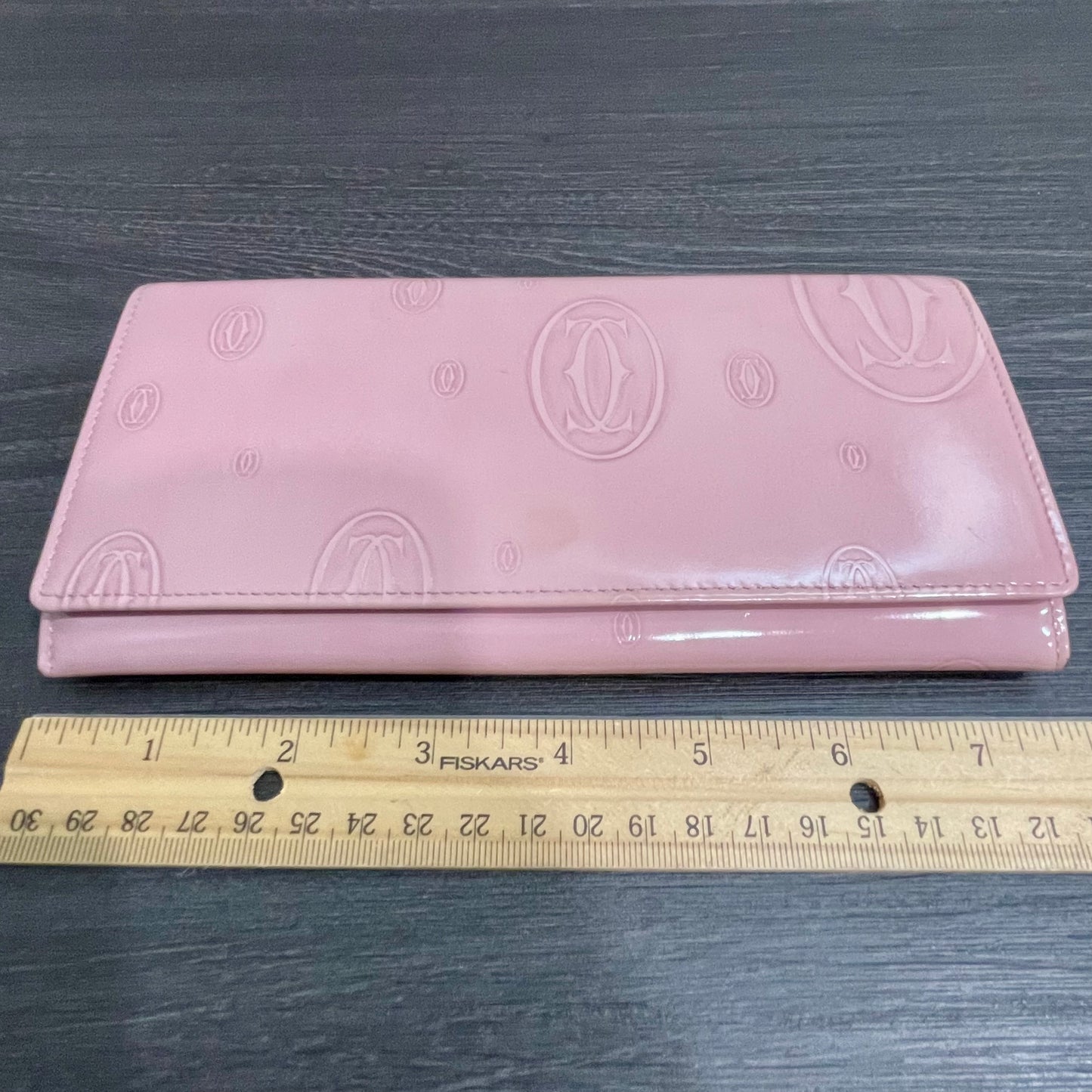 CARTIER Leather Long Wallet