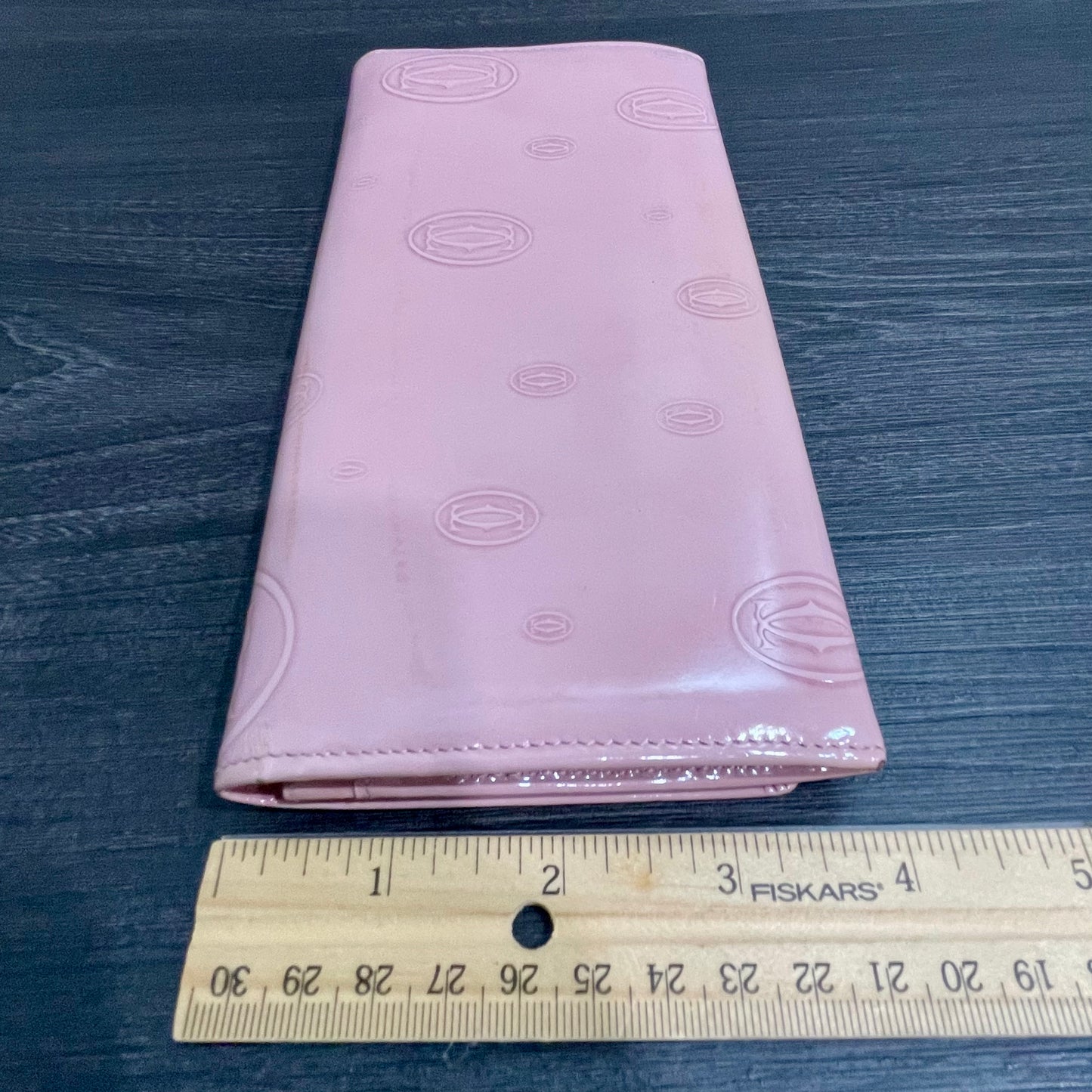 CARTIER Leather Long Wallet