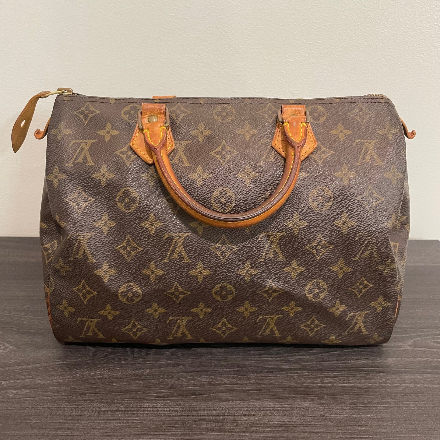 SOLD! Louis Vuitton Monogram Speedy 30 with Lock & Key