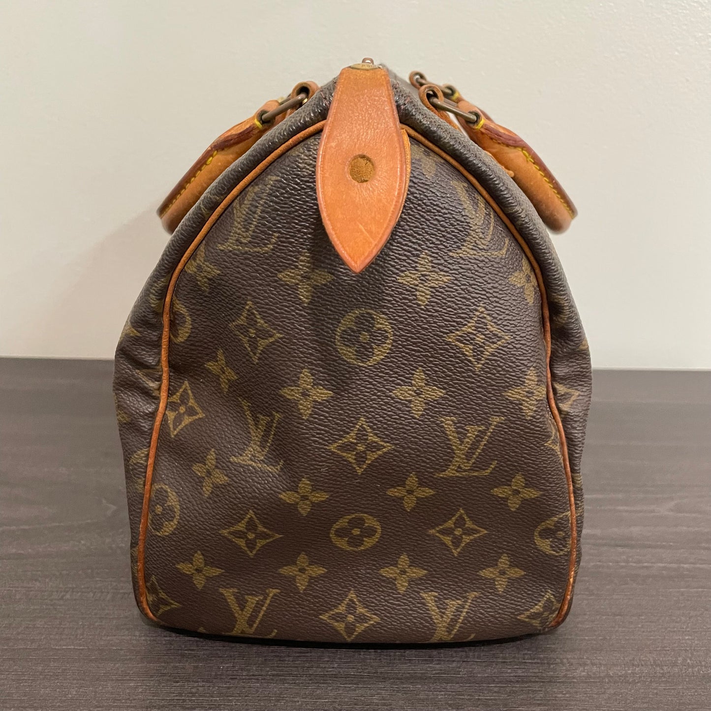 SOLD! Louis Vuitton Monogram Speedy 30 with Lock & Key