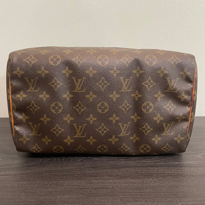 SOLD! Louis Vuitton Monogram Speedy 30 with Lock & Key