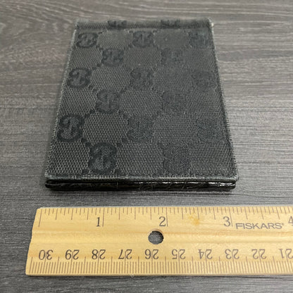 #110 GUCCI GG Men's Clip Wallet