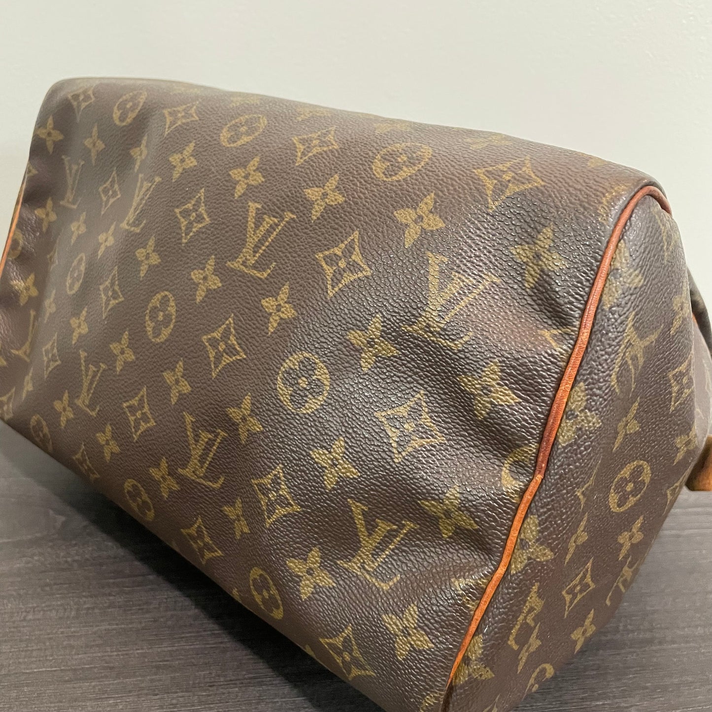 SOLD! Louis Vuitton Monogram Speedy 30 with Lock & Key