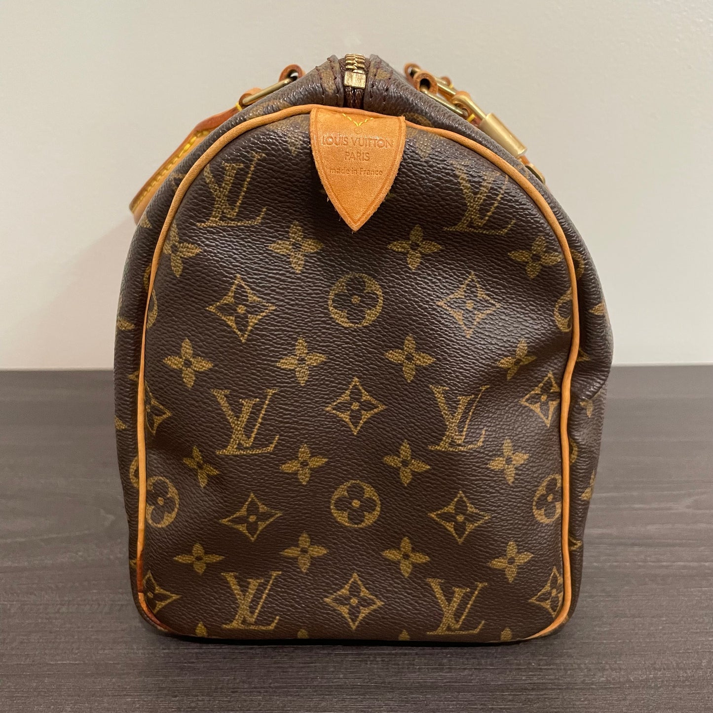 SOLD! Louis Vuitton Monogram Speedy 30 with Lock & Key