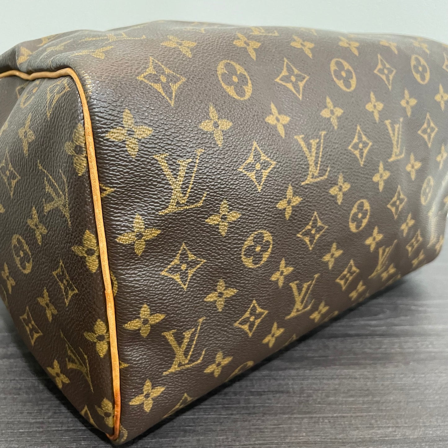 SOLD! Louis Vuitton Monogram Speedy 30 with Lock & Key