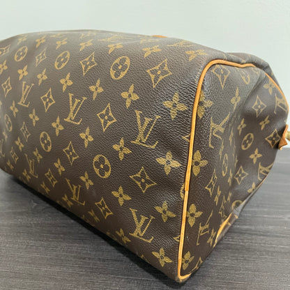 SOLD! Louis Vuitton Monogram Speedy 30 with Lock & Key