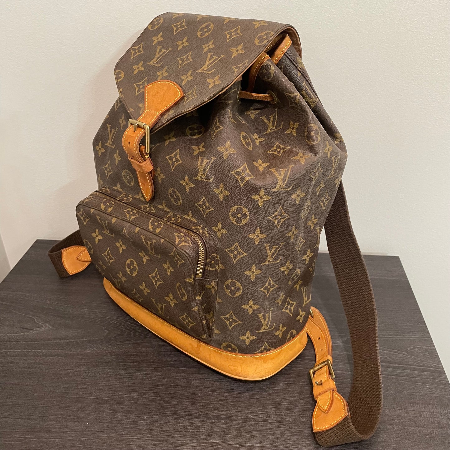 SOLD! Louis Vuitton Monogram Montsouris GM Backpack