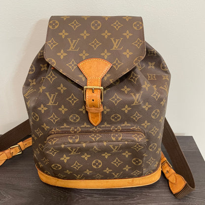 SOLD! Louis Vuitton Monogram Montsouris GM Backpack