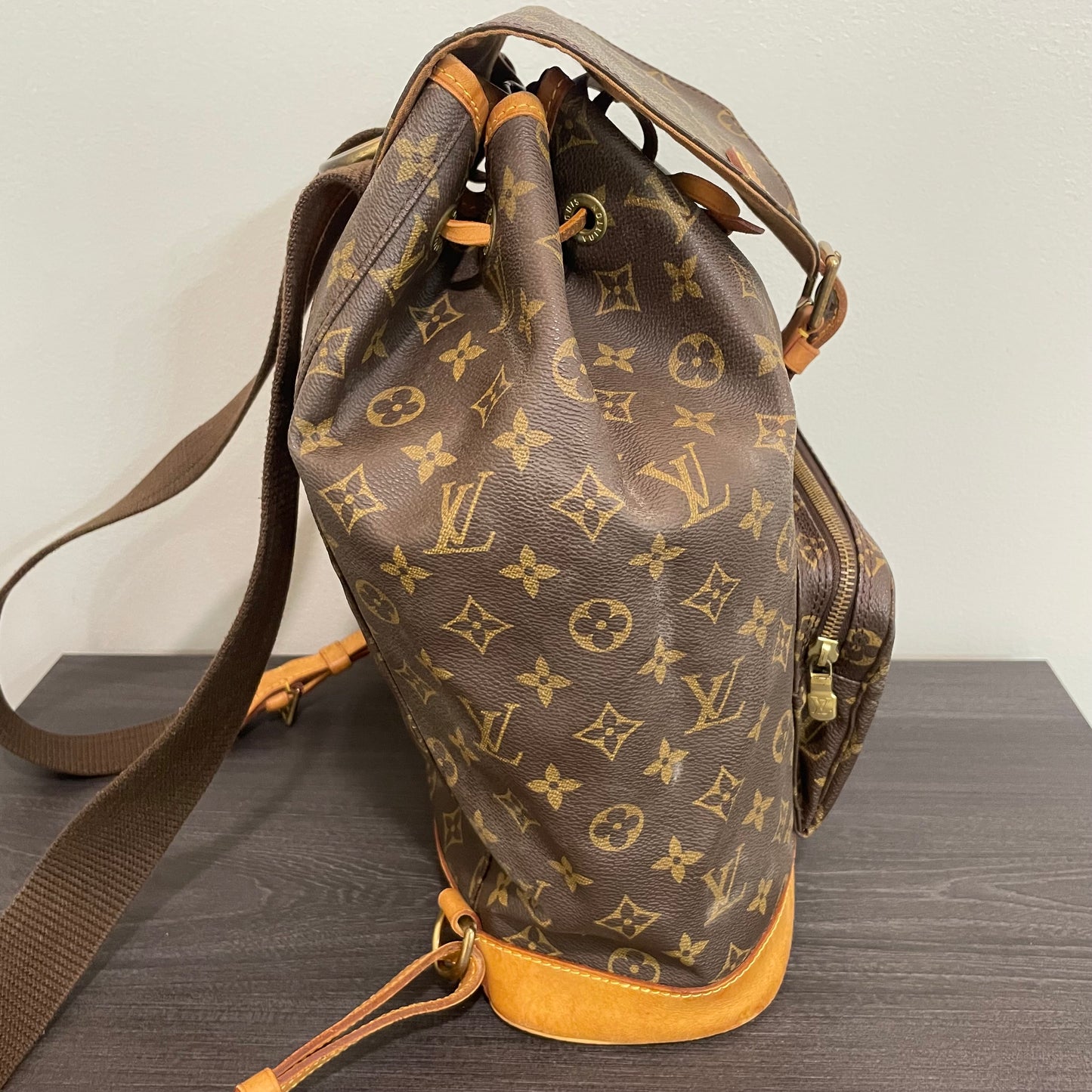 SOLD! Louis Vuitton Monogram Montsouris GM Backpack