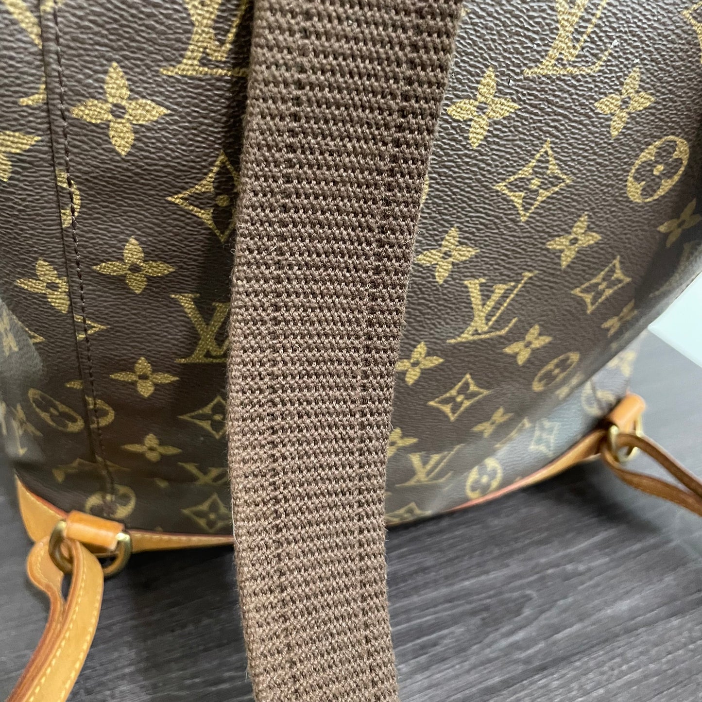 SOLD! Louis Vuitton Monogram Montsouris GM Backpack