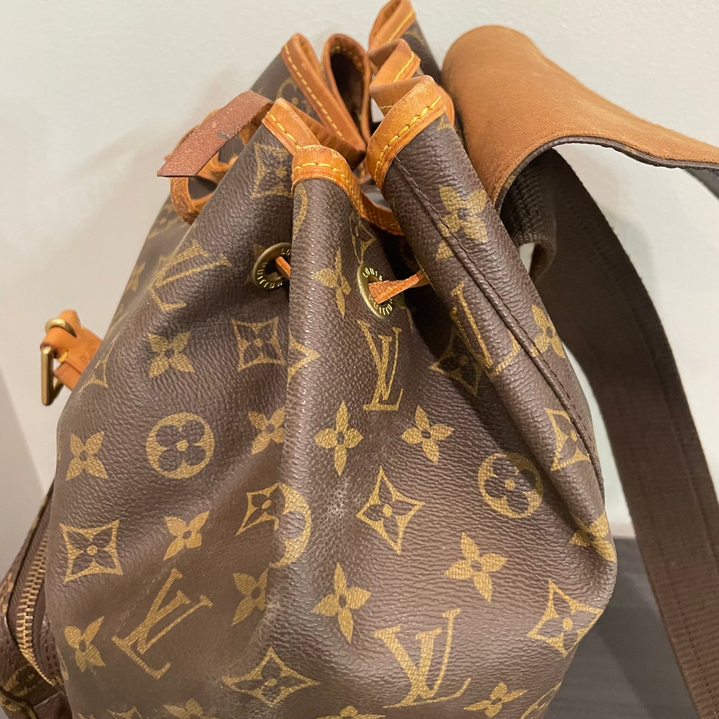 SOLD! Louis Vuitton Monogram Montsouris GM Backpack