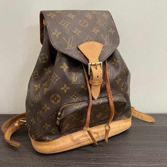 SOLD! Louis Vuitton Monogram Montsouris MM Backpack