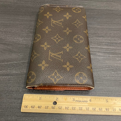 #148 LOUIS VUITTON Monogram Long Wallet