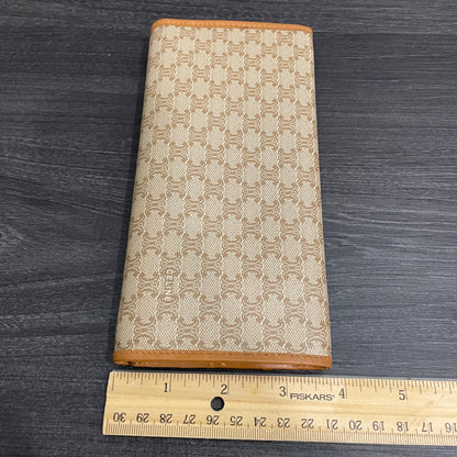 #149 CELINE Brown Long Wallet