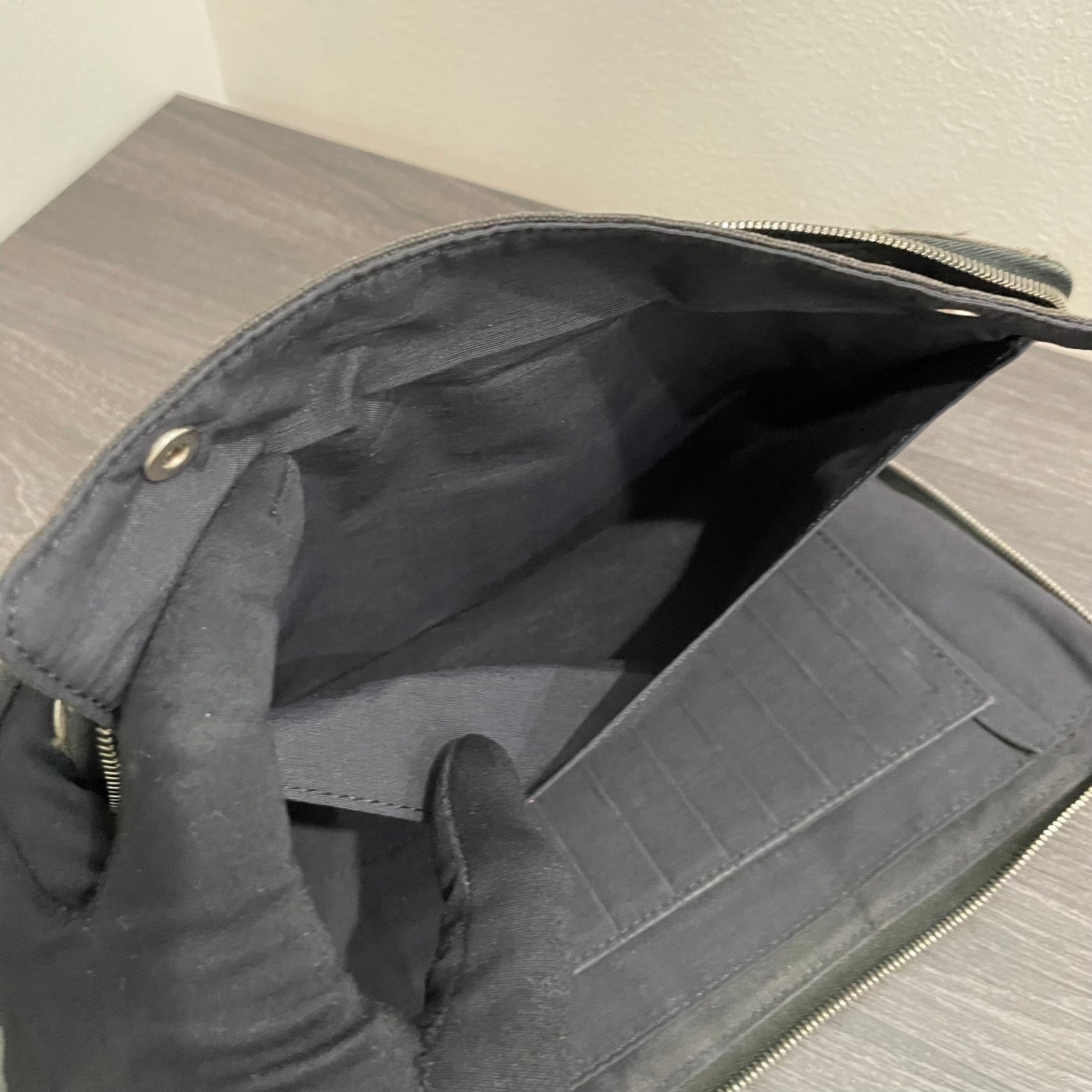 #150 HERMES Large Travel Wallet