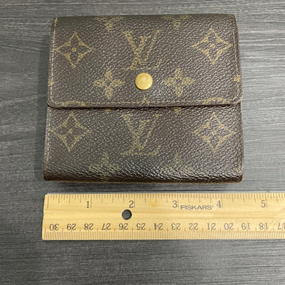 #154 LOUIS VUITTON Monogram Compact Wallet