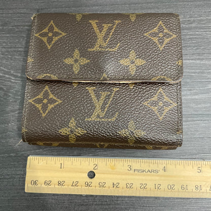 #158 LOUIS VUITTON Monogram Compact Wallet