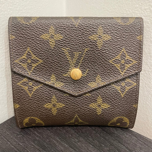 #161 LOUIS VUITTON Monogram Compact Wallet