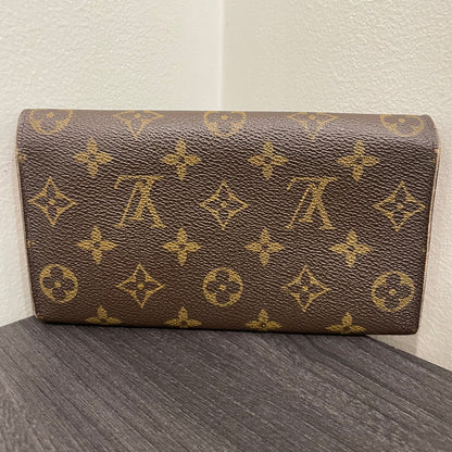 #175 LOUIS VUITTON Monogram Long Wallet