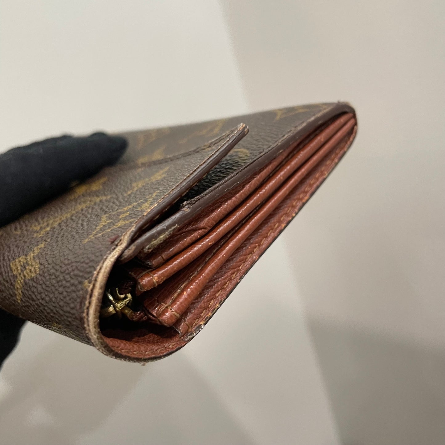 #175 LOUIS VUITTON Monogram Long Wallet