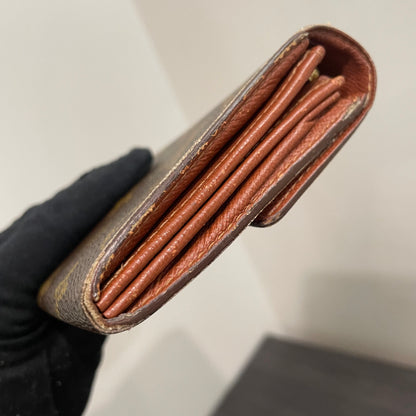 #175 LOUIS VUITTON Monogram Long Wallet