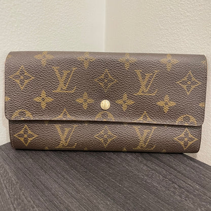 #176 LOUIS VUITTON Monogram Long Wallet
