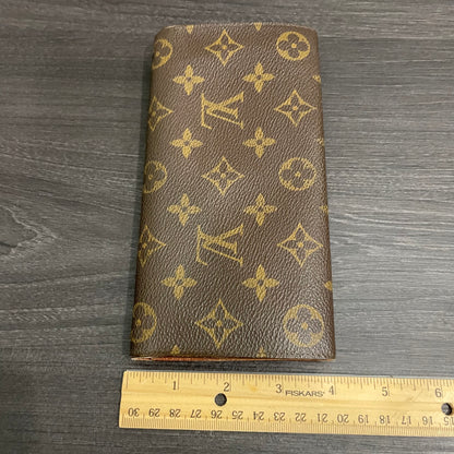 #176 LOUIS VUITTON Monogram Long Wallet