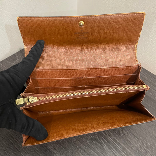 #177 LOUIS VUITTON Monogram Long Wallet