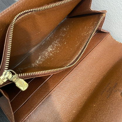 #177 LOUIS VUITTON Monogram Long Wallet
