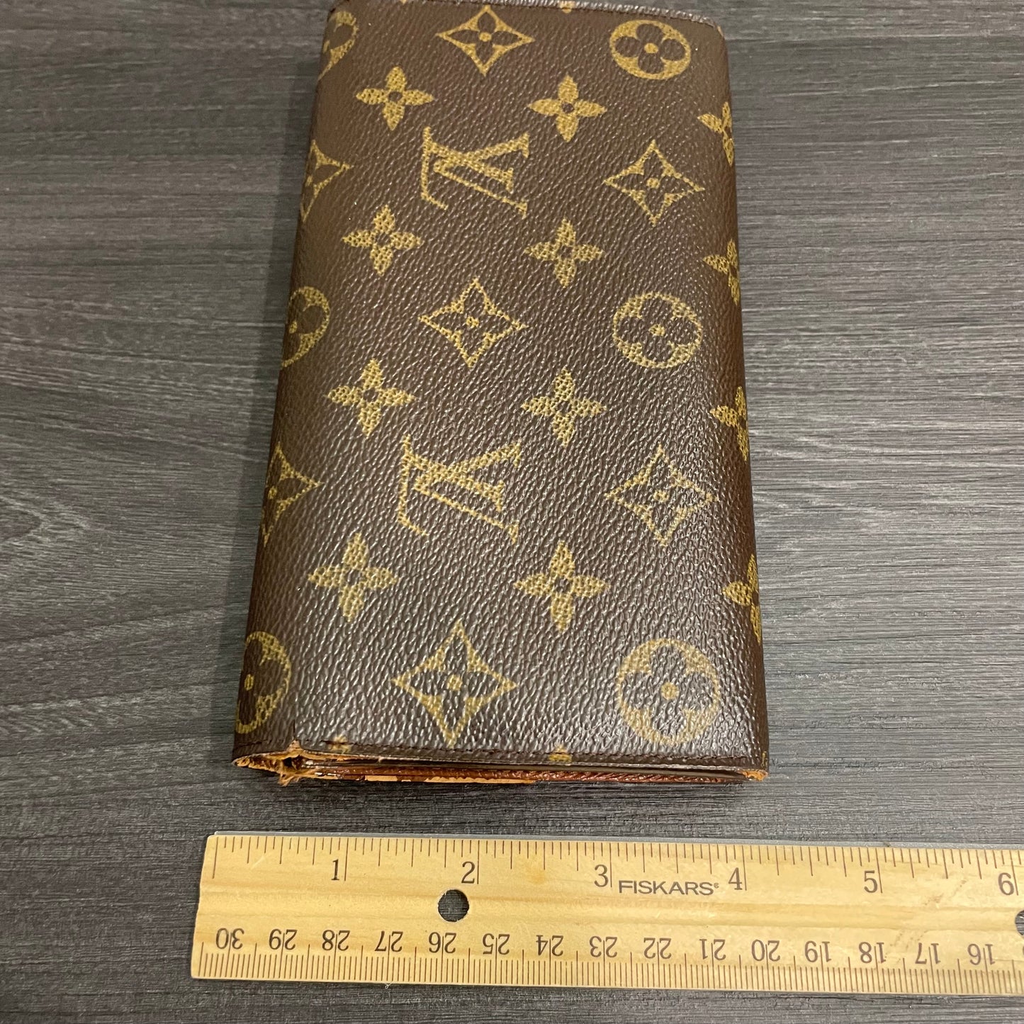#177 LOUIS VUITTON Monogram Long Wallet