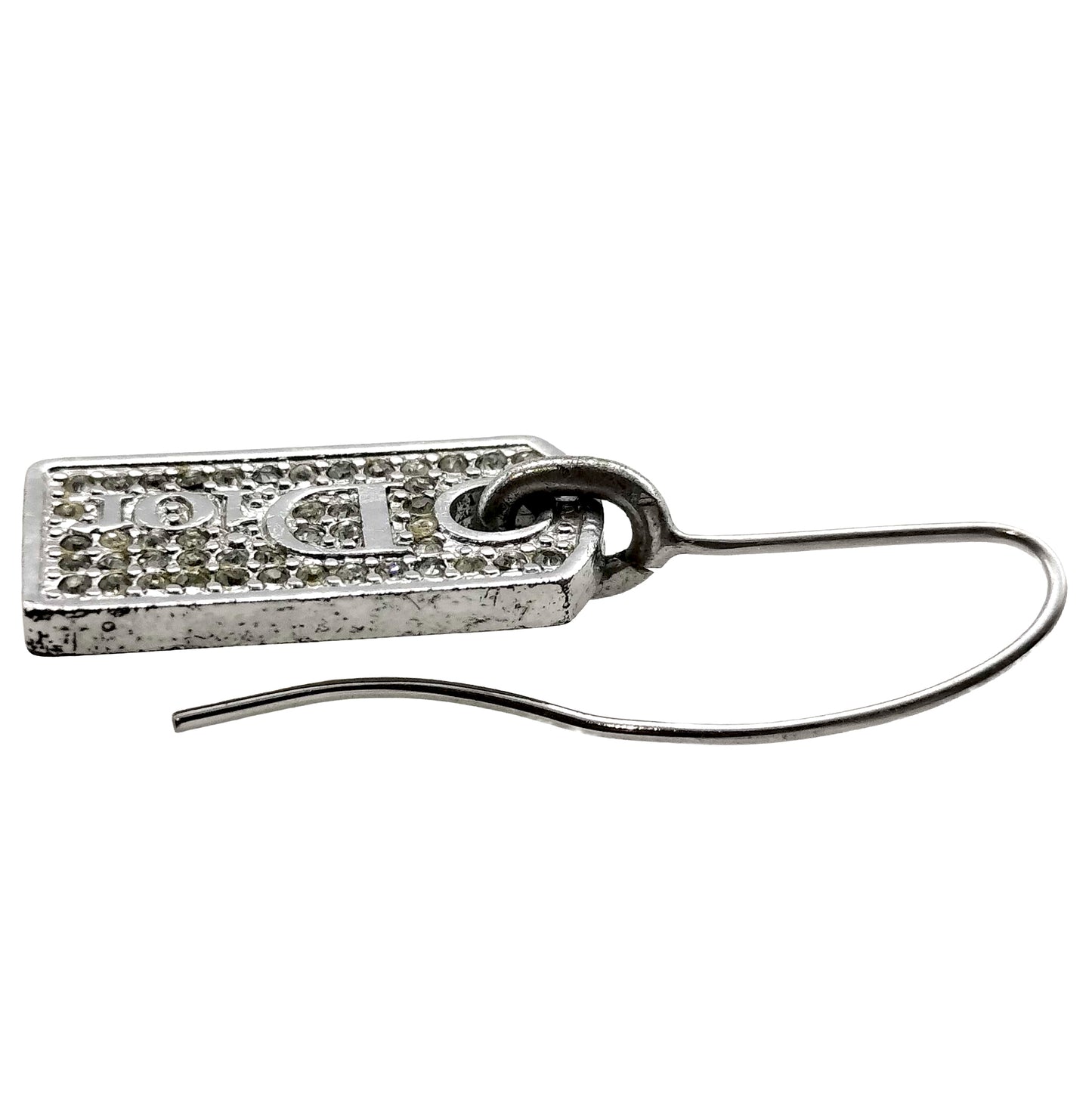 8821 CHRISTIAN DIOR Silver Earrings