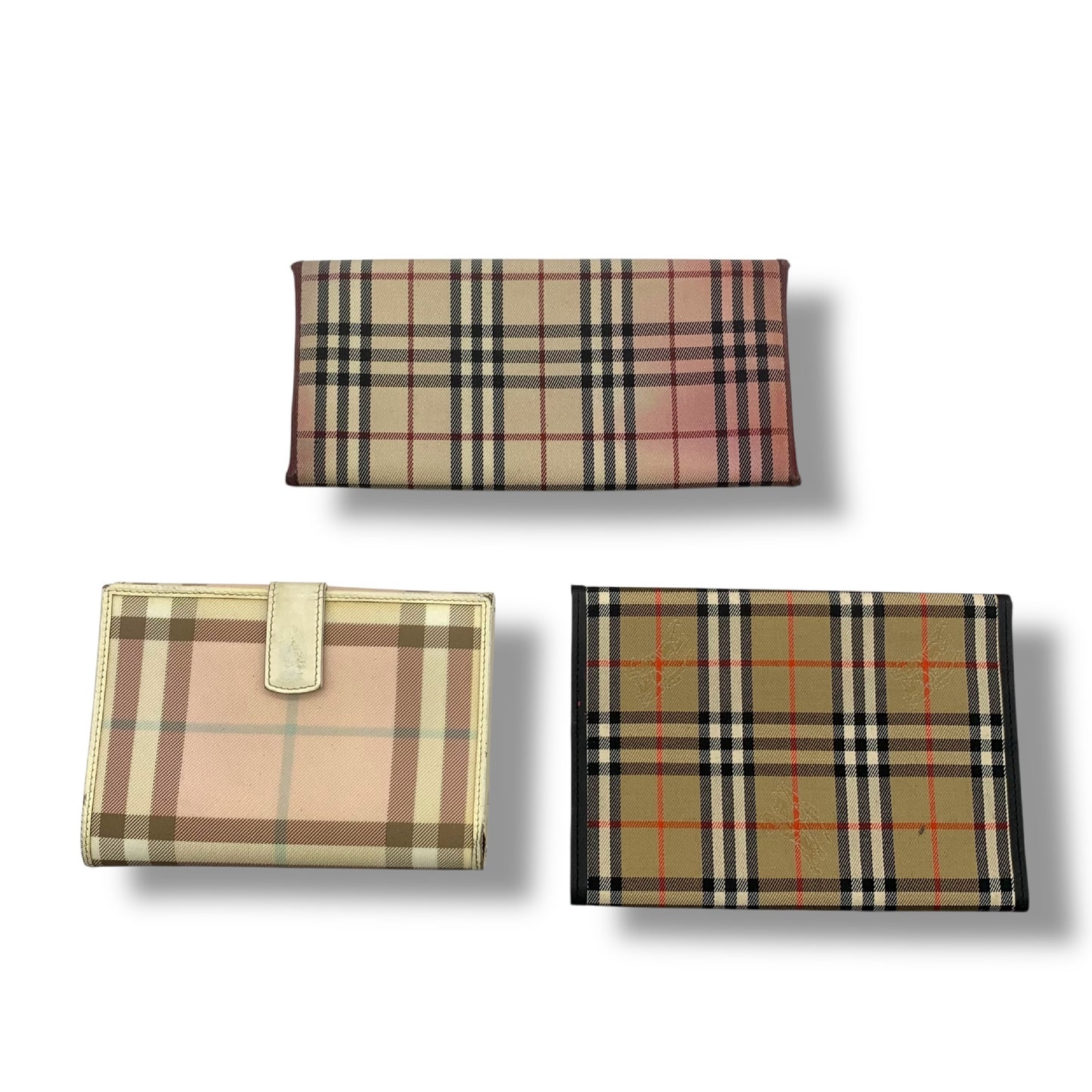 8833 BURBERRY Set of 3 Damaged Set