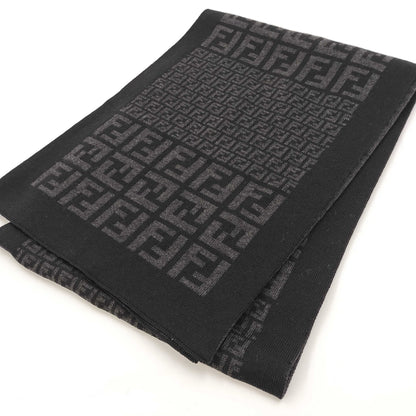 8834 FENDI Black Scarf