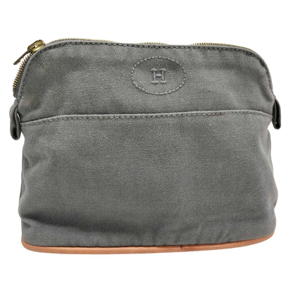 8838 HERMÈS Grey  Cosmetic Travel Pouch