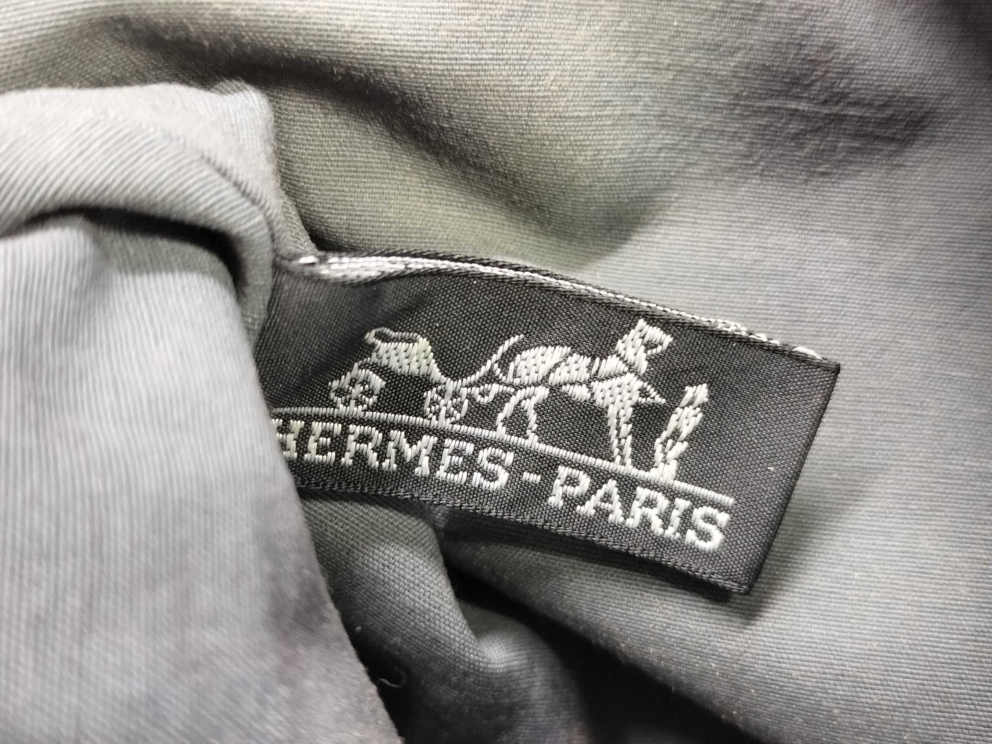 8838 HERMÈS Grey  Cosmetic Travel Pouch