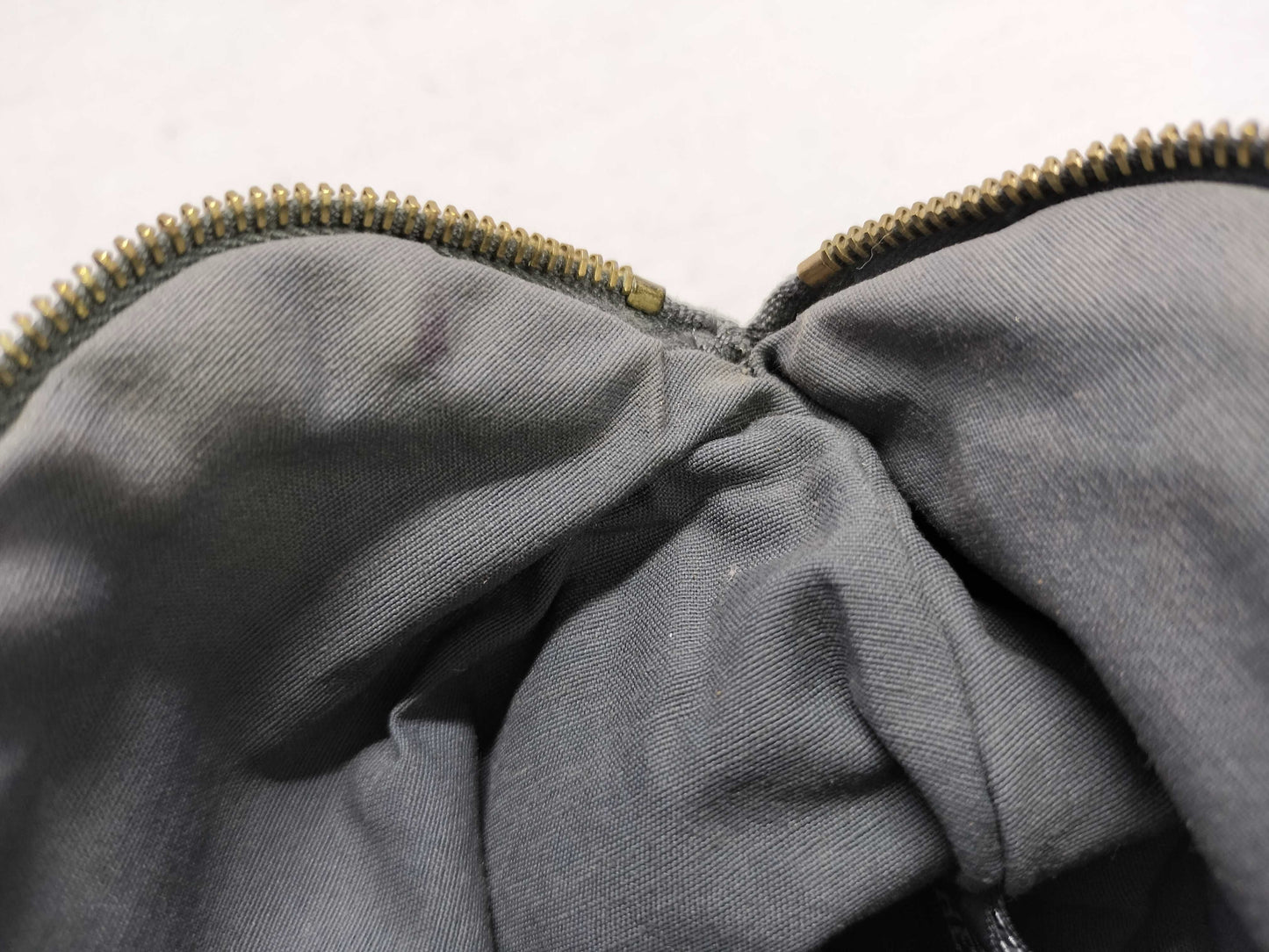 8838 HERMÈS Grey  Cosmetic Travel Pouch