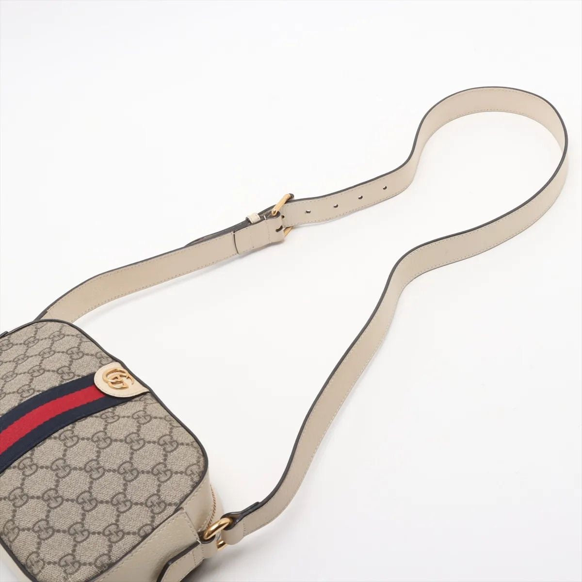 #114 GUCCI Ophidia GG Supreme Small Camera Bag