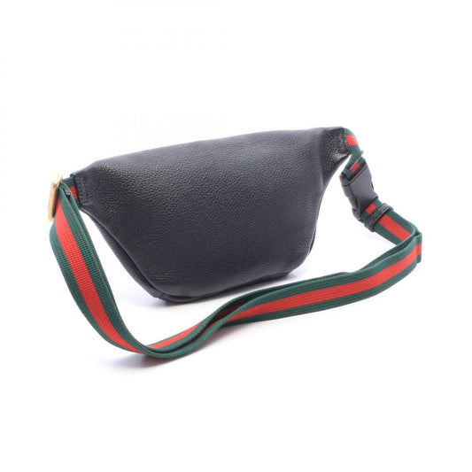 #115 GUCCI Black Waist Bum Bag